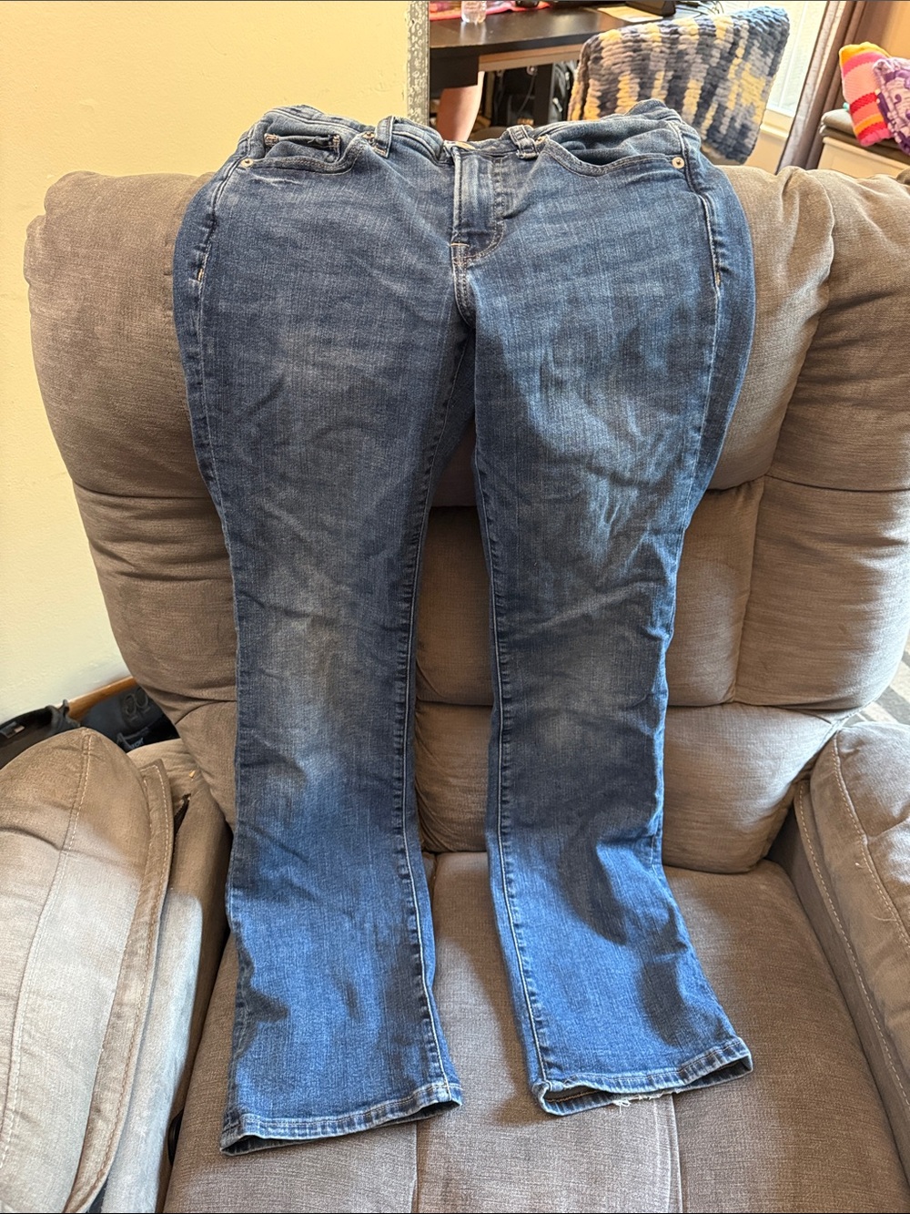 Lucky Brand Women's Medium Blue Bootcut Jeans